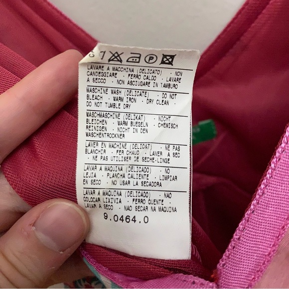 VINTAGE United Colours of Benetton Dress 90s 2000s Y2K VTG - Picture 13 of 16